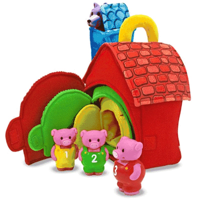 Melissa & Doug Three Little Pigs Play Set