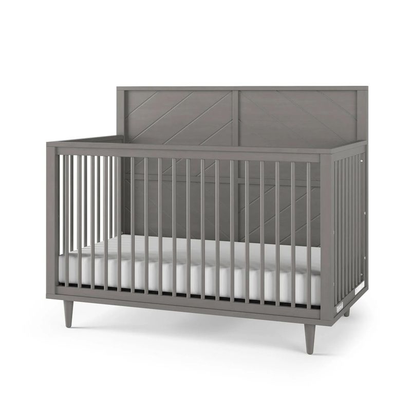 Surrey Hill 4-in-1 Convertible Crib – Lunar Gray