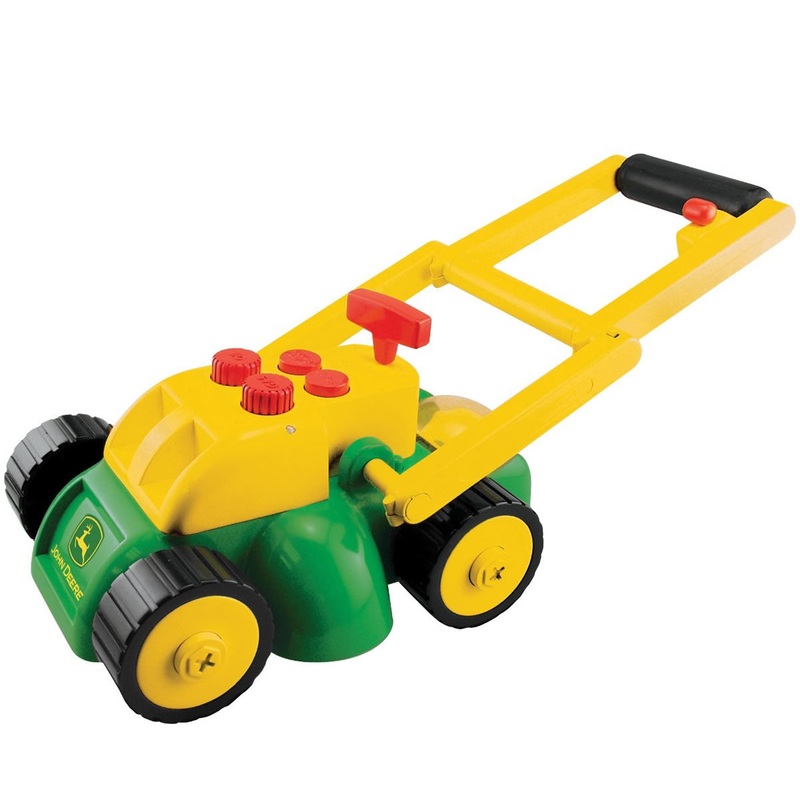 TOMY John Deere Electronic Real Sounds Lawn Mower
