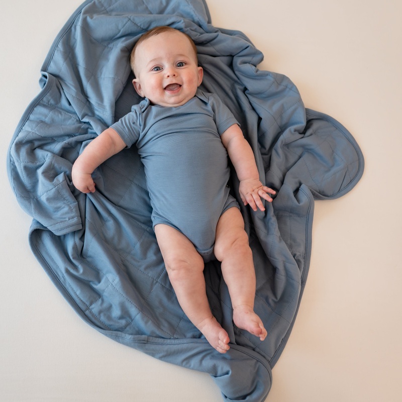 Baby Blanket in Slate 1.0