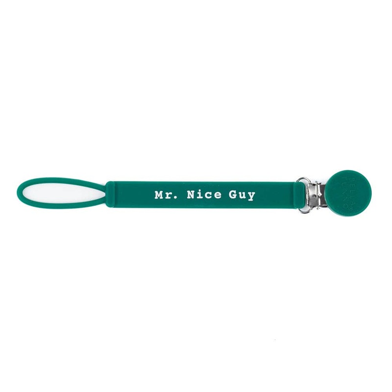 Bella Tunno Mr. Nice Guy Pacifier Clip