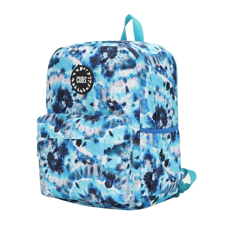 Cubs Turquoise Tie Dye Junior Student Backpack