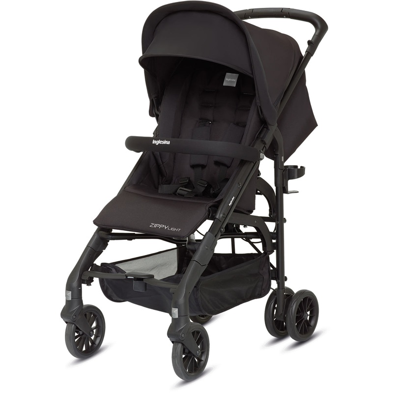 Inglesina Zippy Light Umbrella Stroller – Total Black