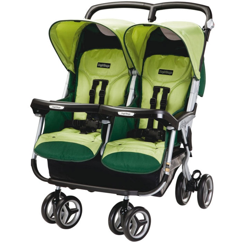 Peg Perego Aria Twin 60/40 Double Stroller – Myrto