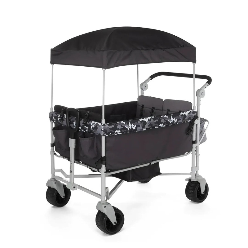 Summit Sprint Quad Wagon Stroller – Charcoal Camo (See Description)