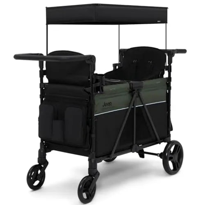Aries Stroller Wagon – Black/Green (See Descripton)