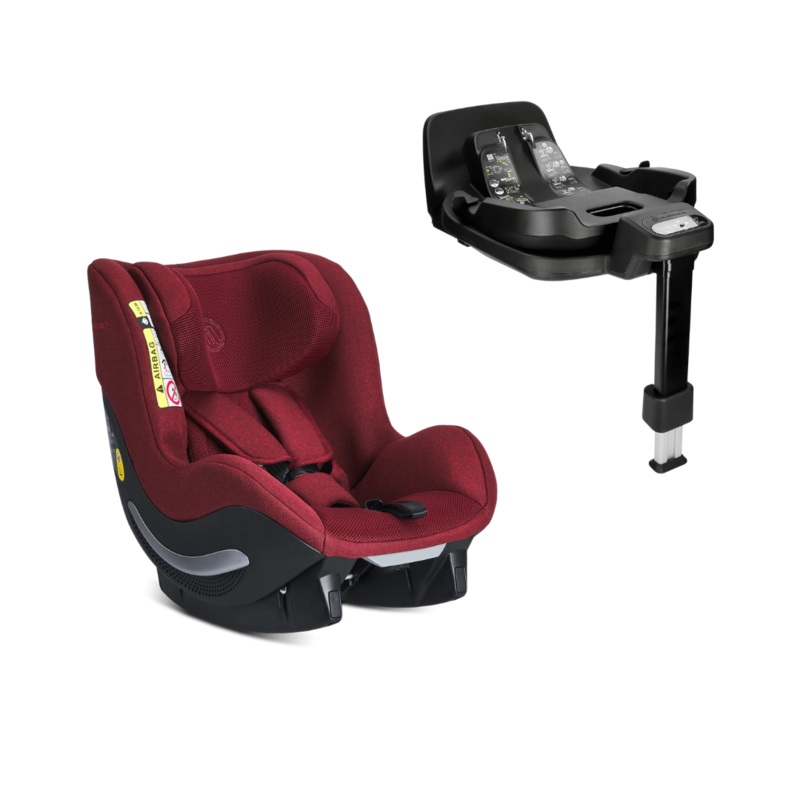 Avionaut Aerofix 2.0 Airflow Car Seat – Red + IQ Orbit Base