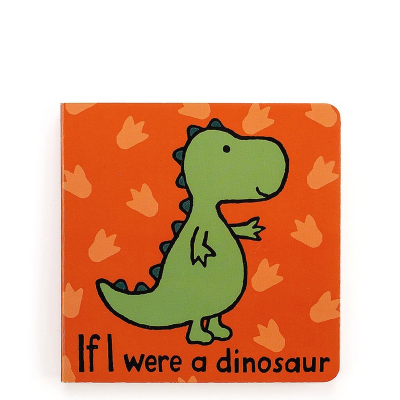 Book If I were a Dinosaur Orange