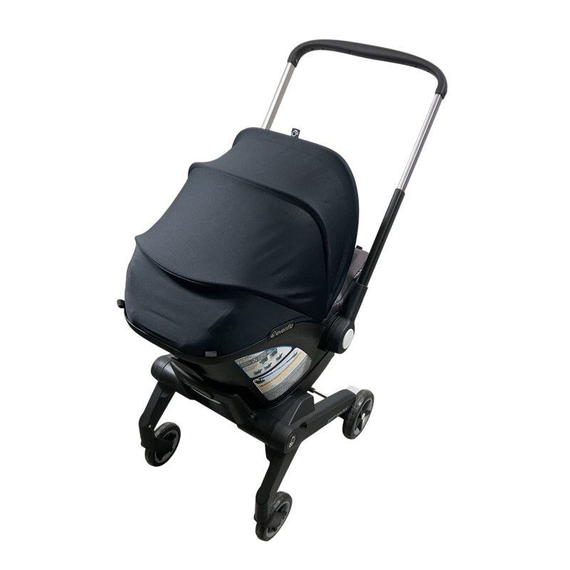 Evenflo Shyft Dual Ride Infant Car Seat Stroller Combo, Boone Gray, 2025