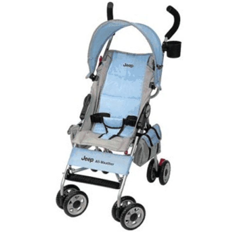 Jeep All-Weather Umbrella Stroller in Ice Blue