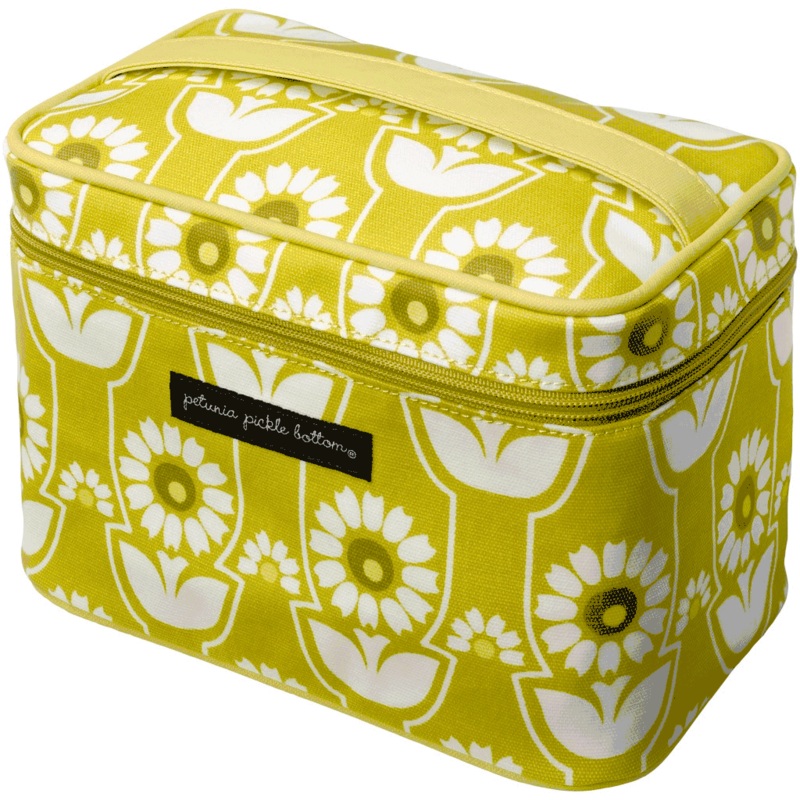 Petunia Pickle Bottom Travel Train Case in Sunlit Stockholm