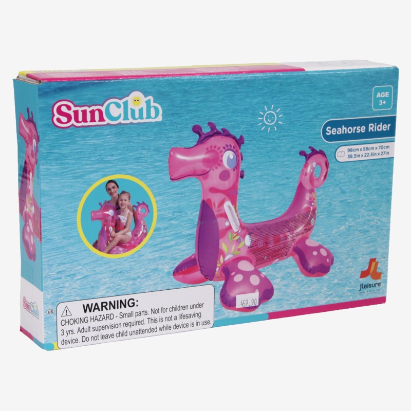 Seahorse Floater  Pink