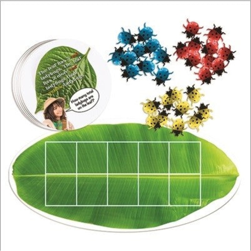 Sensational Math LadyBug Ten-Frame Math