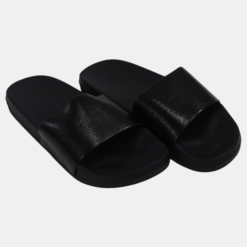 Women’s Rubber Slides  Black