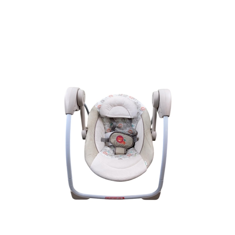 Ingenuity Soothe N Delight Portable Swing, Cozy Kingdom