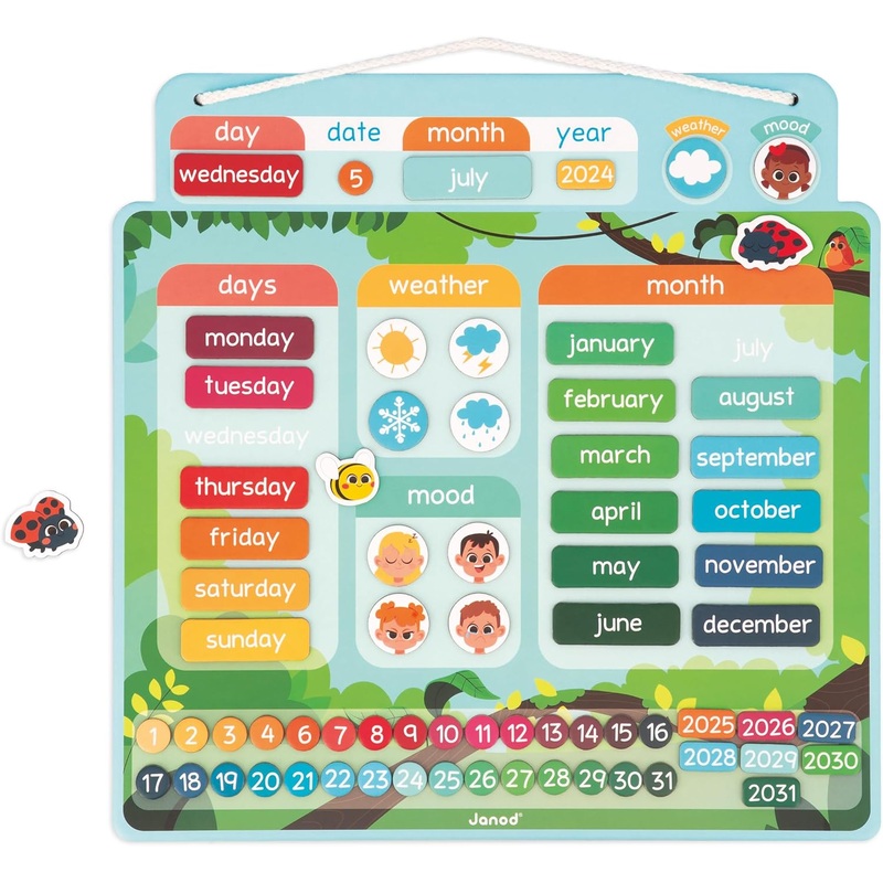 Janod Magnetic Calendar