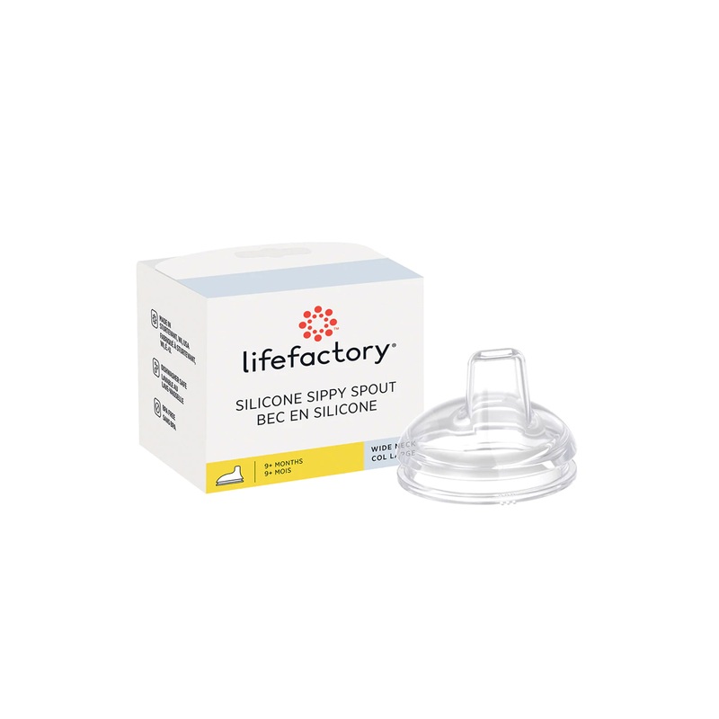 Lifefactory Silicone Sippy Spout – Wide Neck