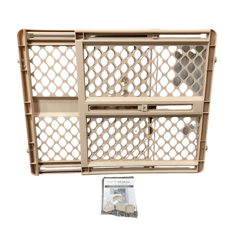 North States Supergate Ergo Baby Gate, Sand