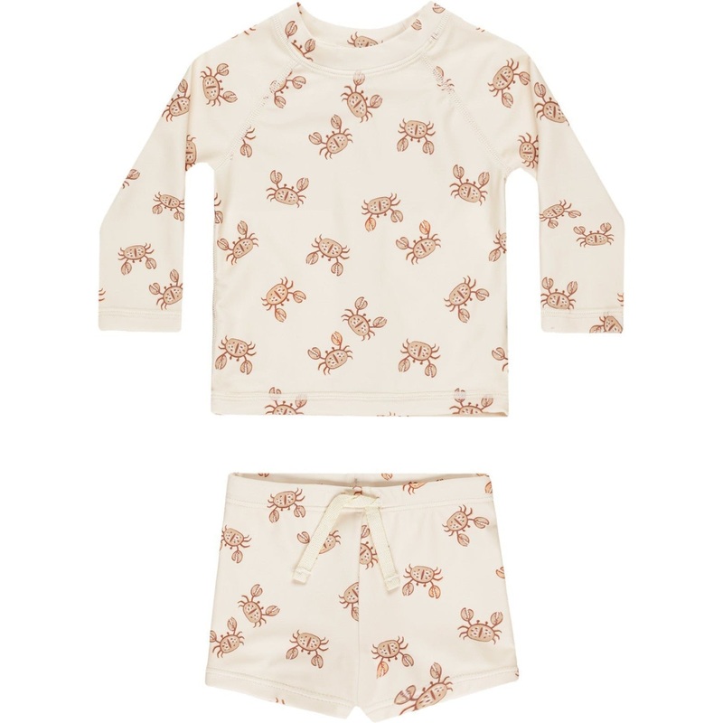 Rylee + Cru Boys Rashguard Set || Crabs
