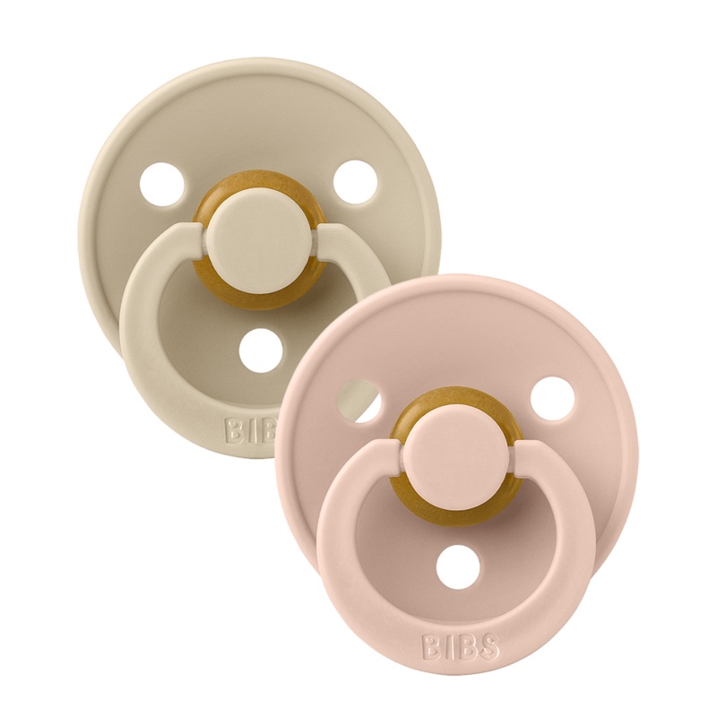 BIBS Color Blush & Vanilla – Size 1 (Pack Of 2)