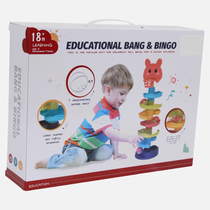 Multi-Color Educational Bang & Bingo Toy for Babies