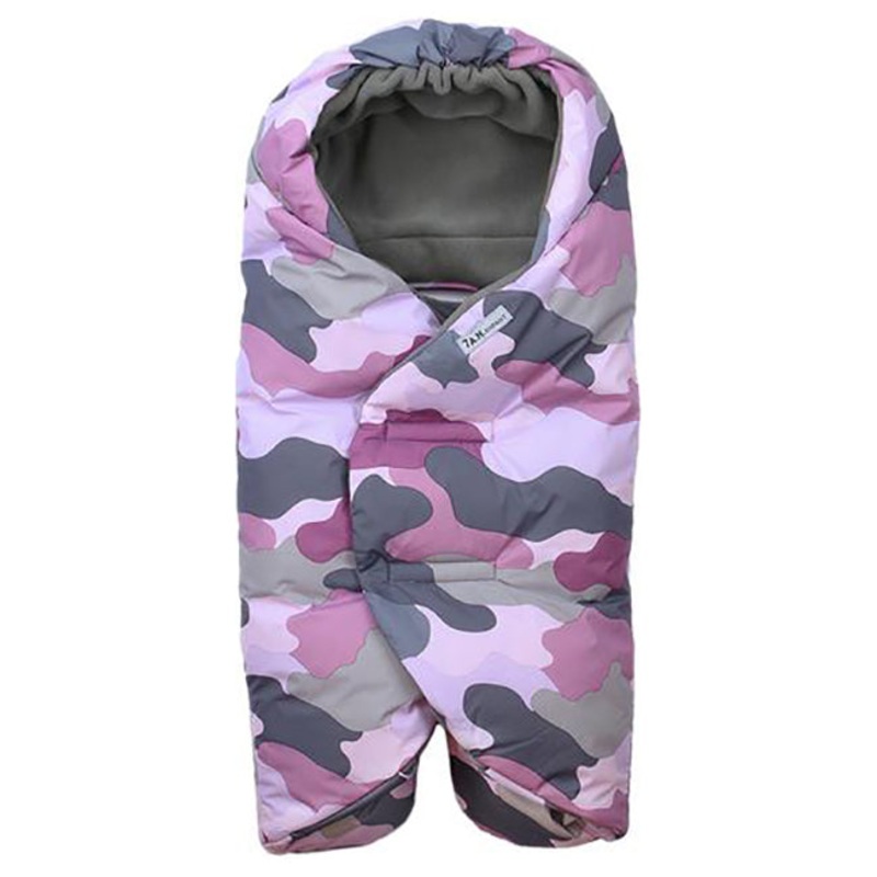 7 A.M. Enfant Nido Wrap, Small – Camo Pink