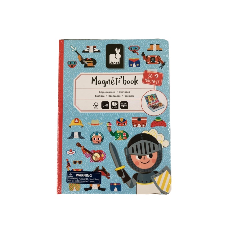 Janod Magneti’ Book, Boy’s Costumes