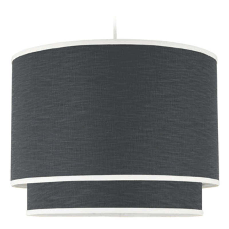 Oilo Solid Double Cylinder Light in Pewter