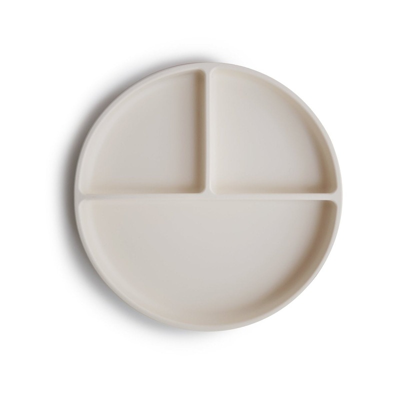 Silicone Suction Plate – Ivory