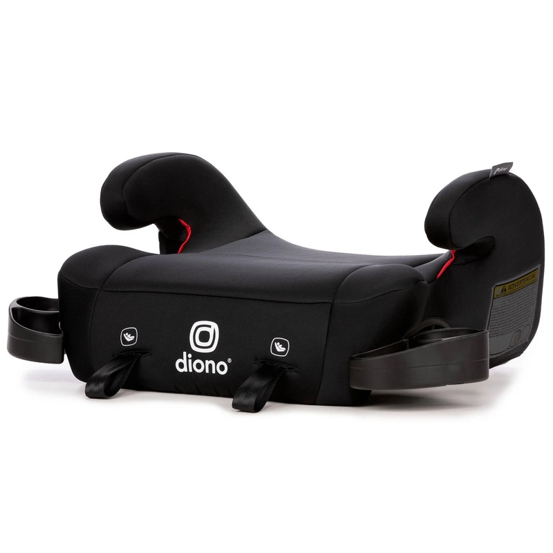 Solana 2 Latch Backless Booster Car Seat – Black