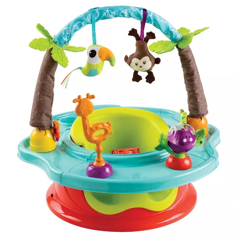 Summer Infant Deluxe Super Seat – Wild Safari (See Description)
