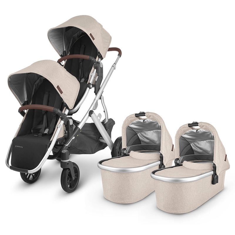 UPPAbaby VISTA V2 Twin Double Stroller Bundle – Declan