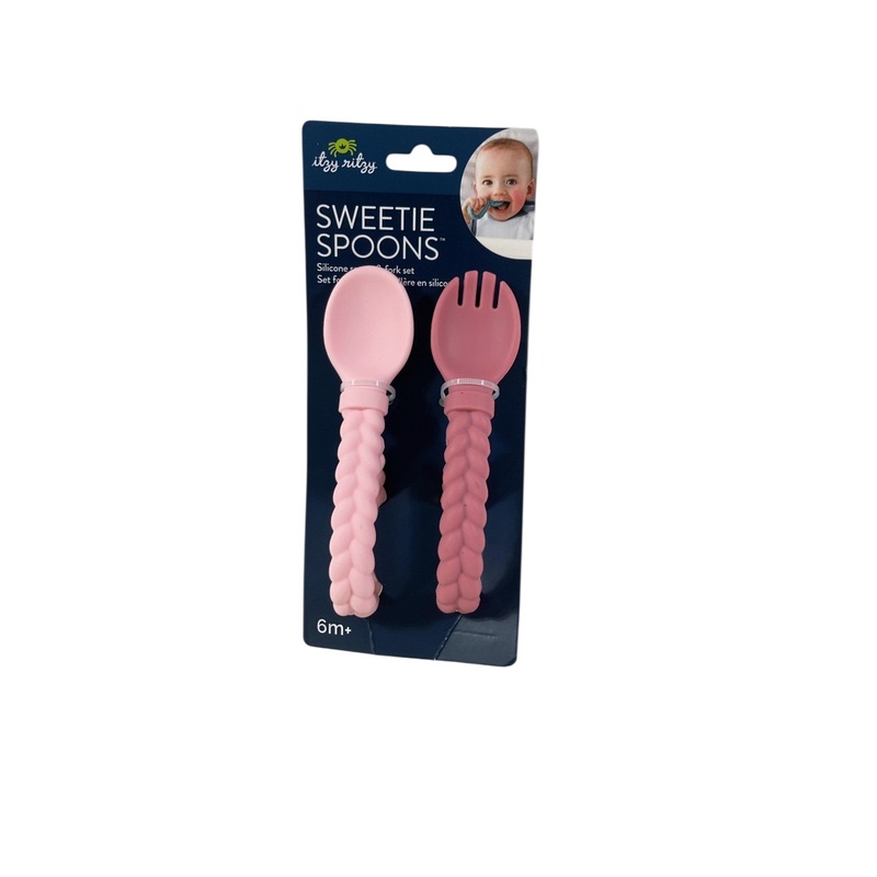 Itzy Ritzy Sweetie Spoons, Pink