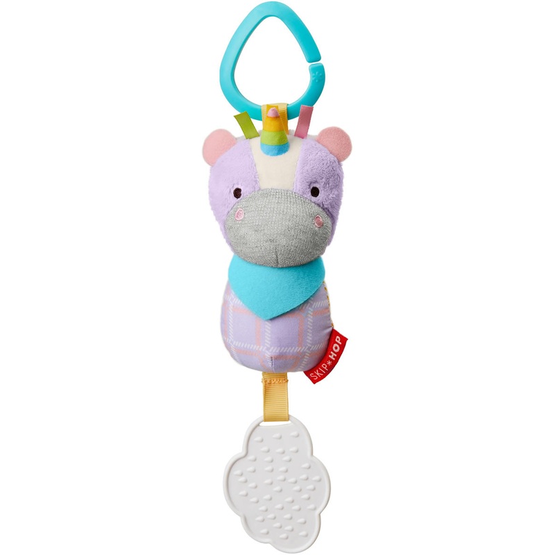 Skip Hop Bandana Buddies Chime & Teethe Toy – Unicorn