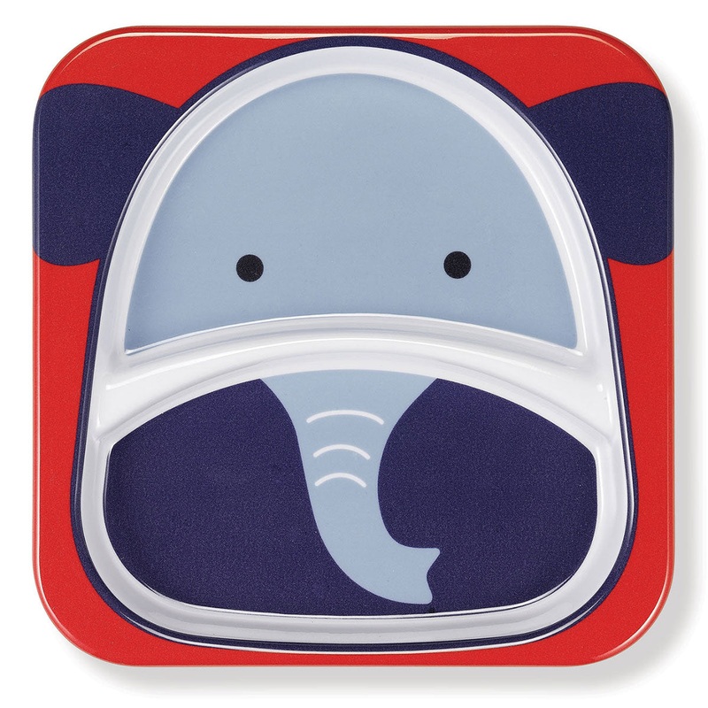 Skip Hop Zoo Divided Plate – Elephant