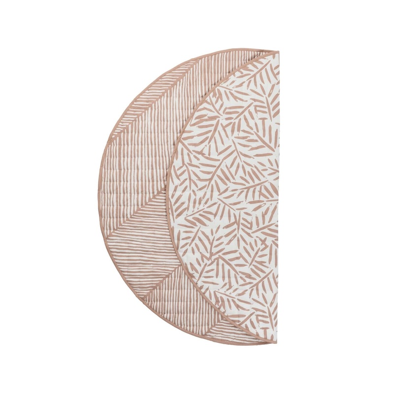 Toddlekind USA Snuggle Mat In Leaves – Sea Shell