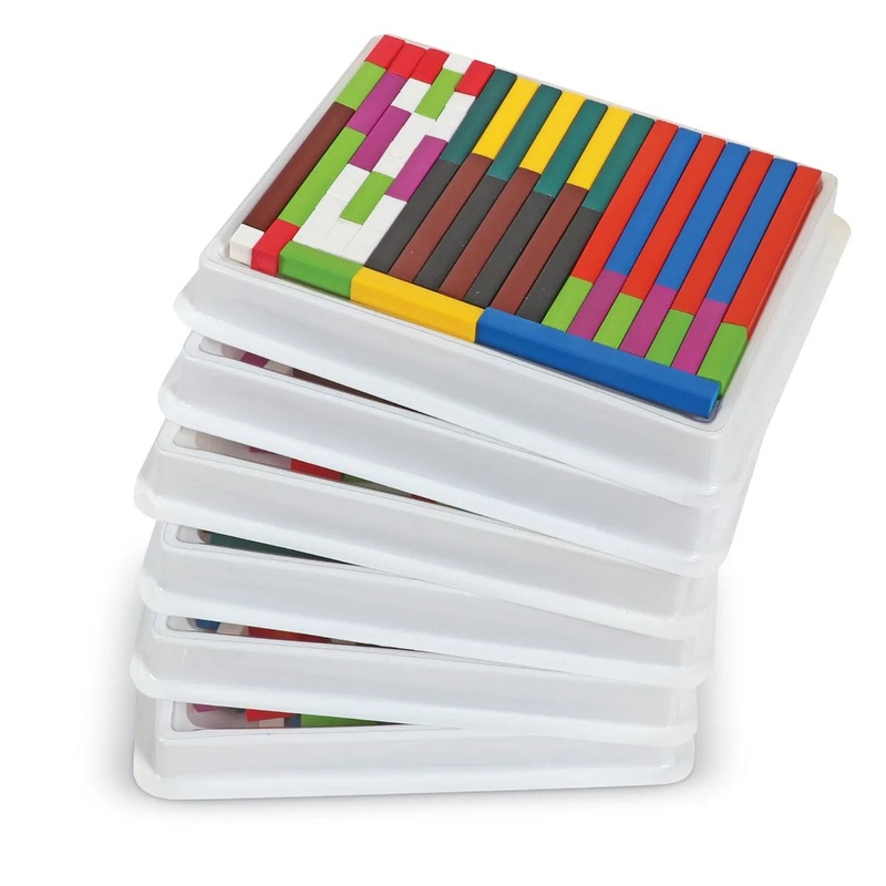 Wooden Cuisenaire Rods Classroom Set