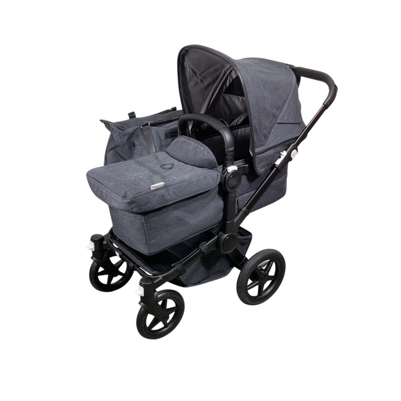Bugaboo Donkey 5 Mono Stroller, Black, 2023, Washed Black, Washed Black
