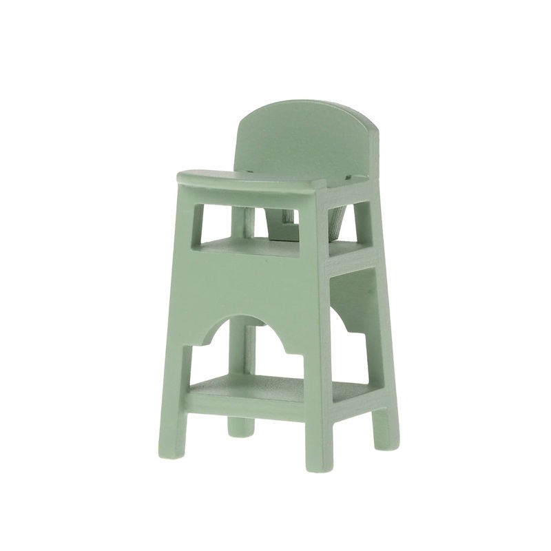 Maileg High Chair, Mouse – Mint