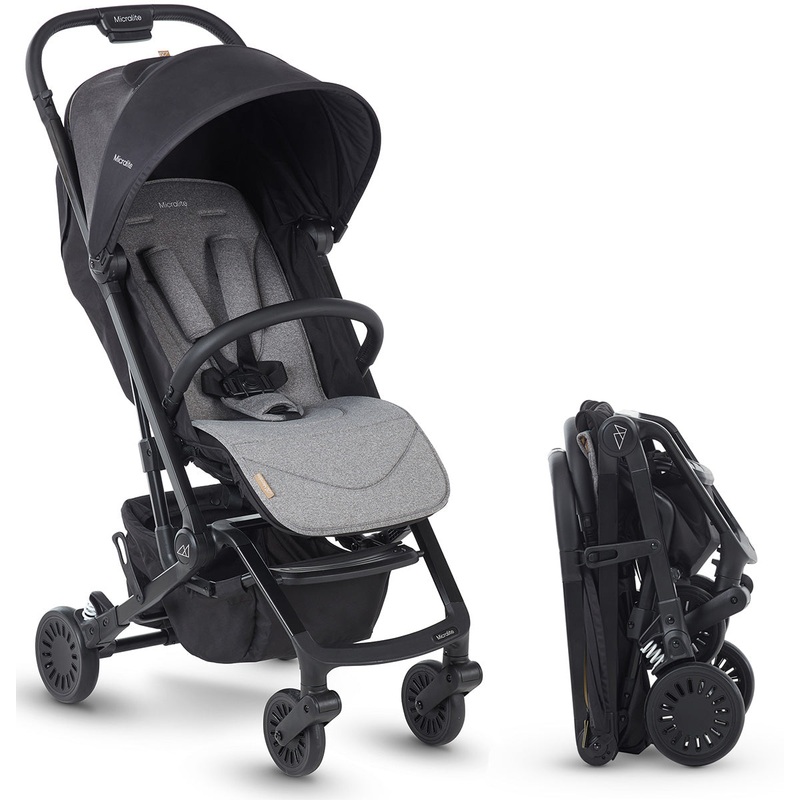 Micralite ProFold Compact Lightweight Stroller in Carbon