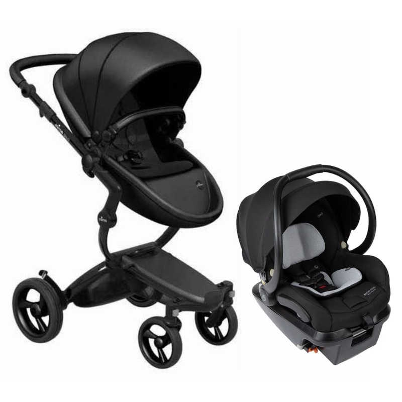 Mima Xari 4G + Maxi Cosi Mico XP Max Travel System Bundle – Black – Black / Black / Essential Black