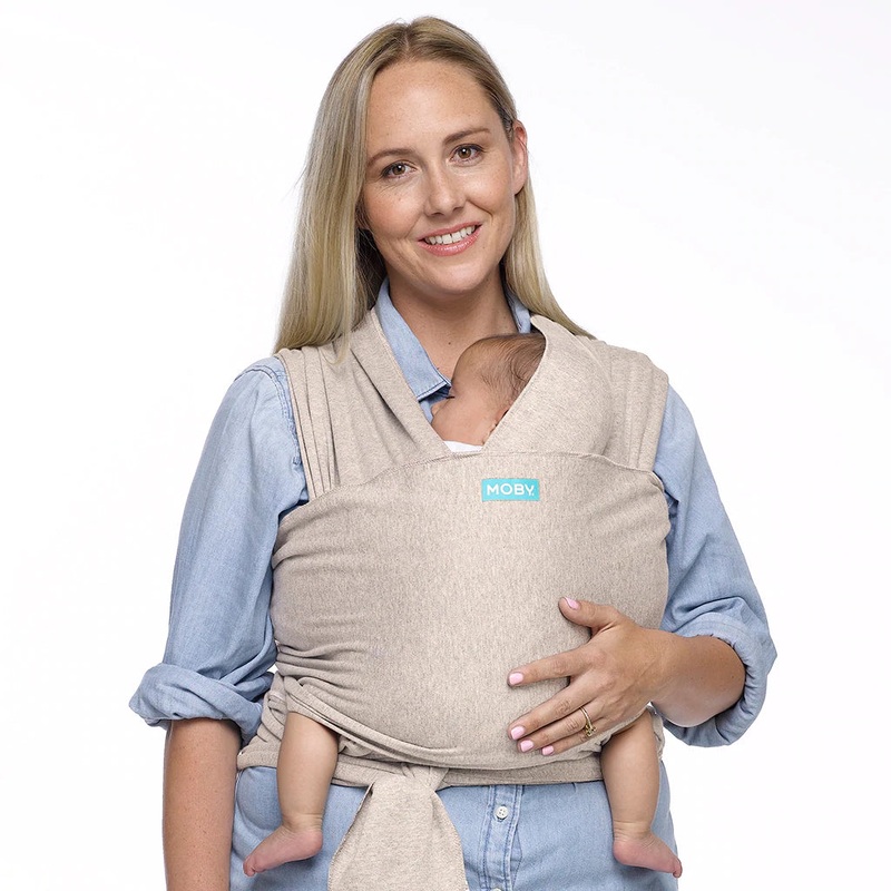 Moby Evolution Baby Carrier, Almond