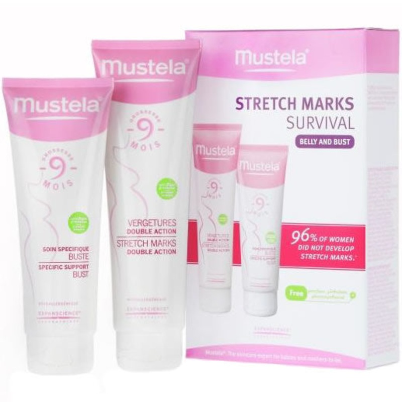 Mustela Stretch Marks Survival Belly & Bust Set