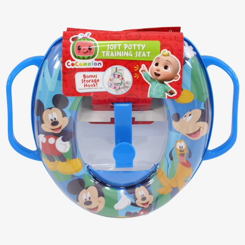Toilet Seat with Handles  Mickey Mouse Theme