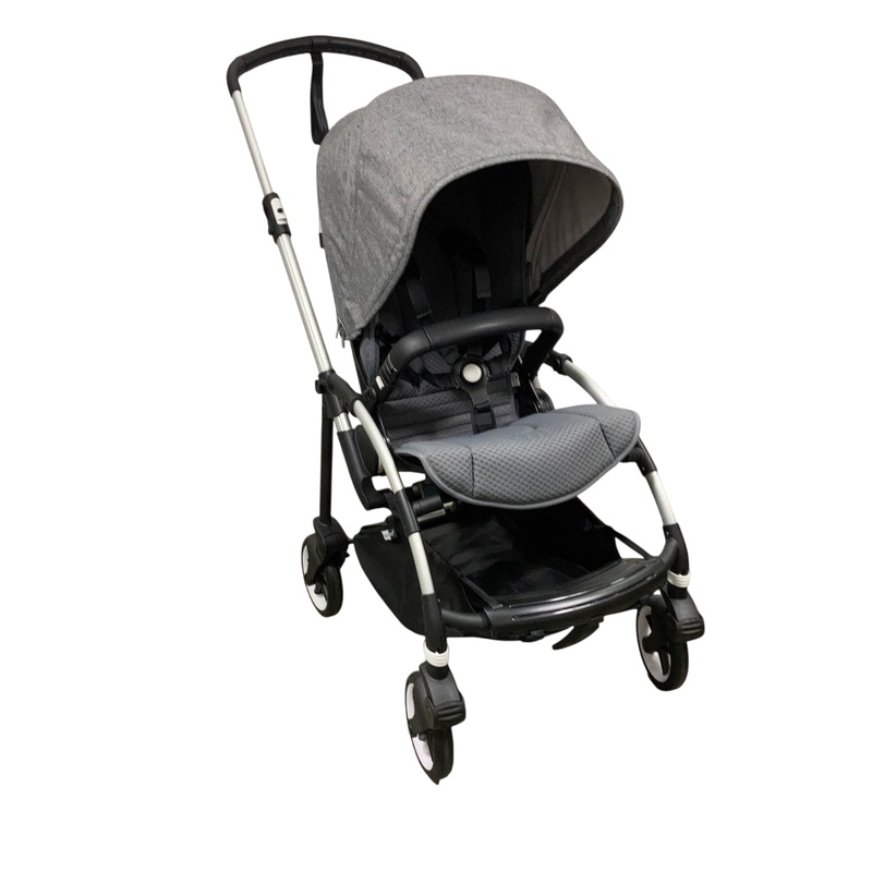 Bugaboo Bee 6 Stroller, 2021, Aluminum, Grey Melange, Grey Melange
