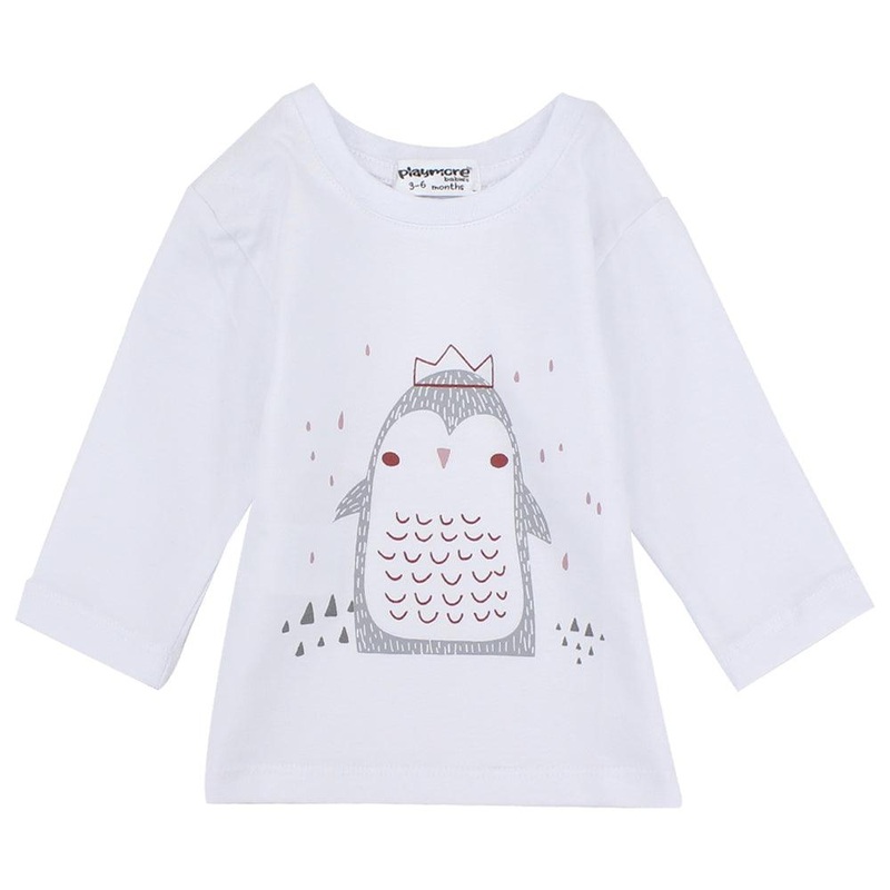 Long-Sleeved Queen Penguin T-shirt