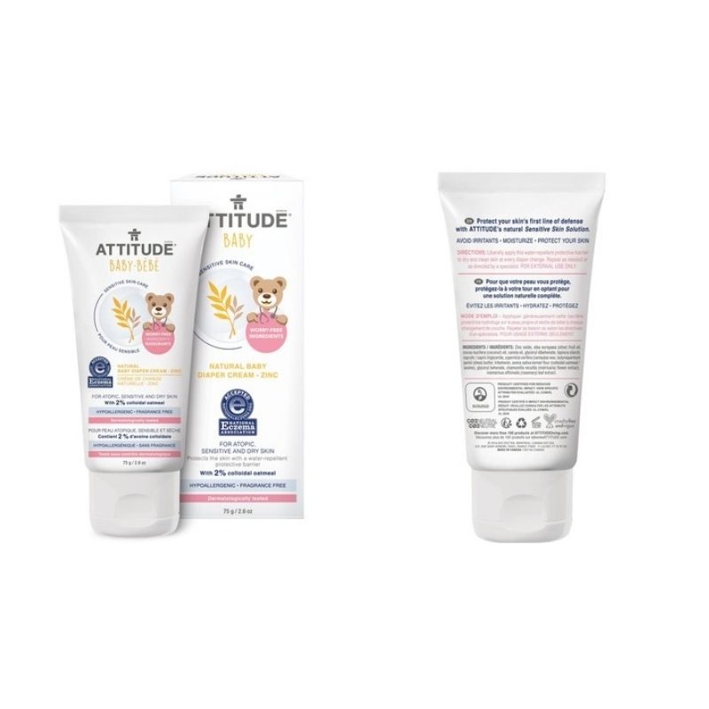 Natural Zinc Baby Diaper Cream