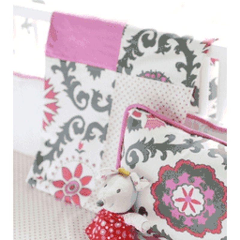 New Arrivals Ragamuffin Pink Blanket