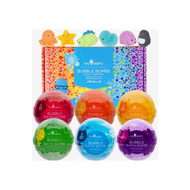 Two Sisters Spa Squishy Surprise Bubble Bath Bombs