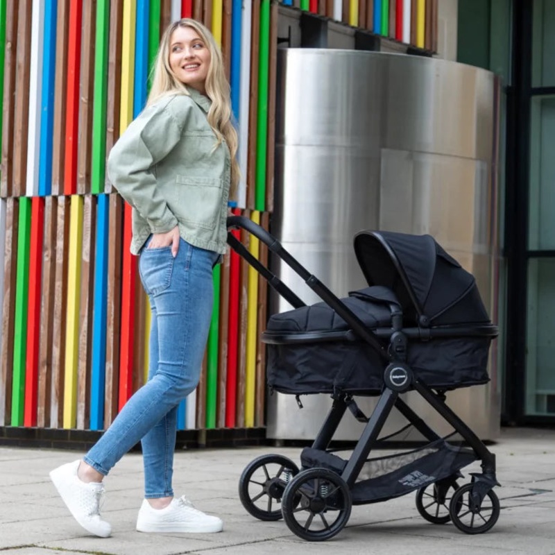 Babymore – Mimi 2 in 1 Pram Pushchair  Black